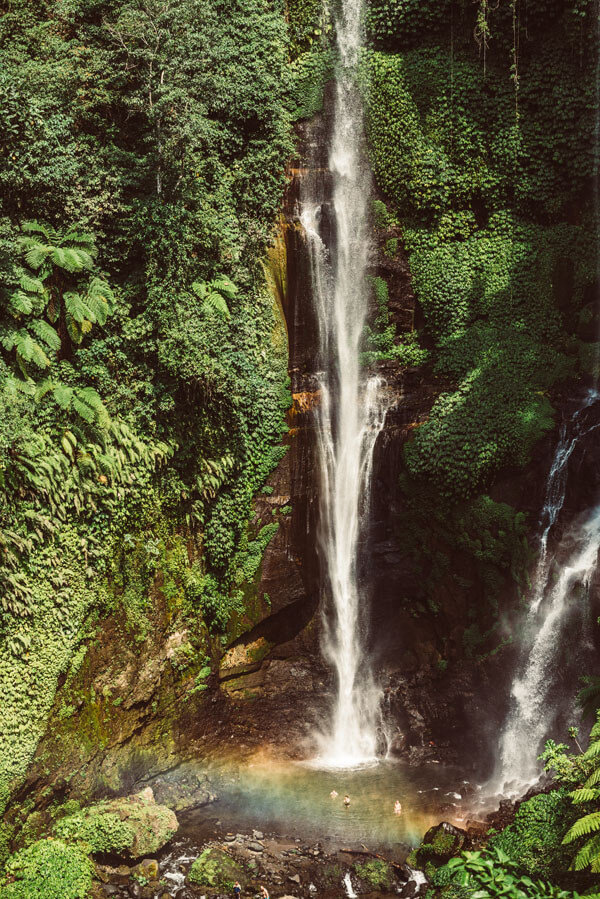 Plakat, Sekumpul wodospad, 60x80 cm