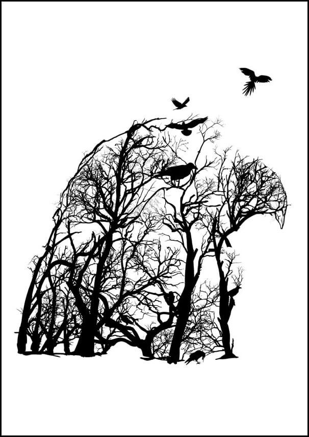Plakat, Orzeł, 70x100 cm