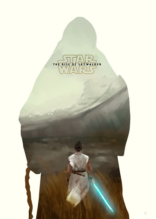 Plakat, Gwiezdne Wojny Skywalker. Odrodzenie - Star Wars The Rise of Skywalker- plakat premium 40x50 cm