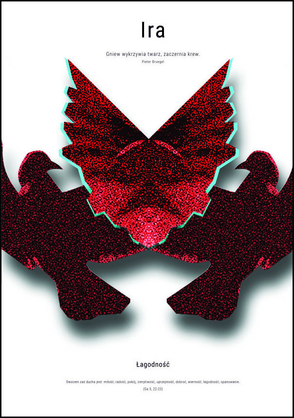 Plakat, Siedem Grzechów Głównych Ira, 50x70 cm