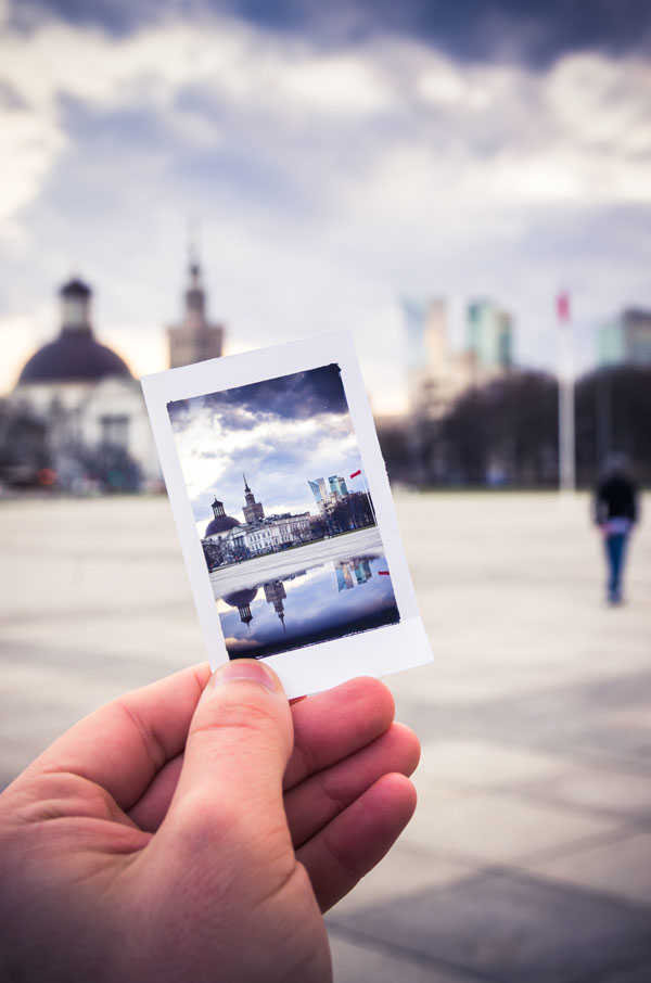 Plakat, Plac Piłsudskiego, 30x40 cm