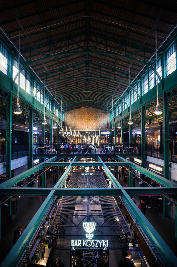 Plakat, Hala Koszyki, 30x40 cm