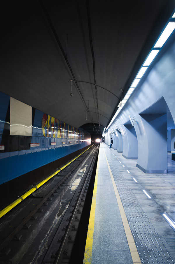 Plakat, Metro Powiśle, 61x91,5 cm