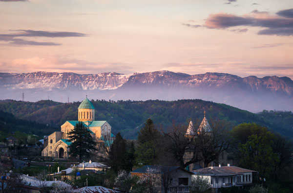 Plakat, Gruzja, Bagrata, 100x70 cm