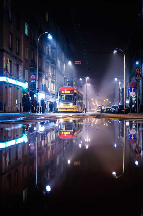 Plakat, Nowowiejska, 70x100 cm