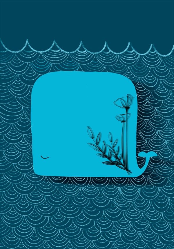 Fale - plakat 50x70 cm