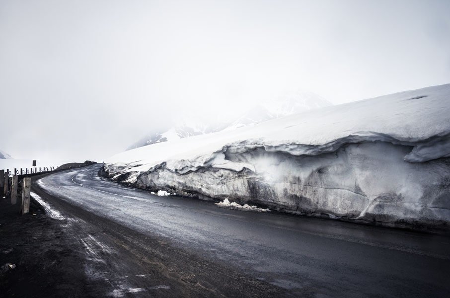 Plakat, Gruzja, Droga, 70x50 cm