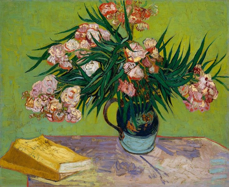 Plakat, Oleanders, Vincent van Gogh, 91,5x61 cm