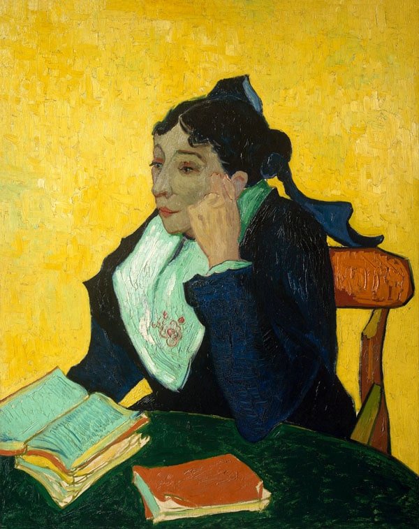 Plakat, L_Arlésienne Madame Joseph-Michel Ginoux, Vincent van Gogh, 21x29,7 cm