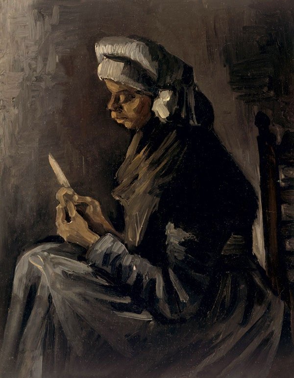 Plakat, The Potato Peeler, Vincent van Gogh, 30x40 cm