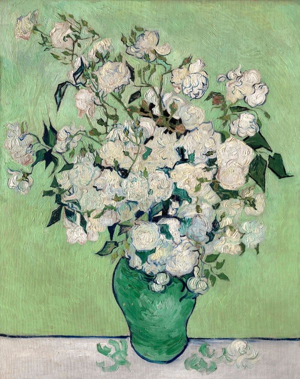 Plakat, Roses, Vincent van Gogh, 60x80 cm