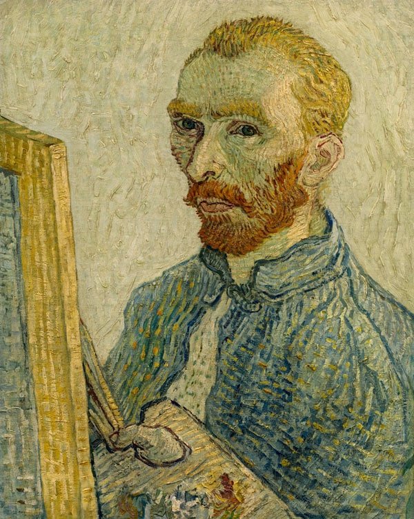 Plakat, Portrait of Vincent van Gogh, Vincent van Gogh, 50x70 cm