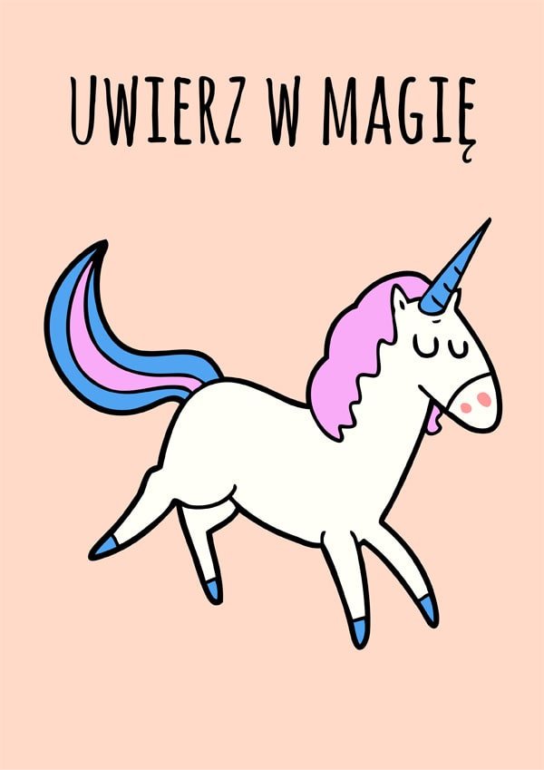 Plakat, Magia, 40x50 cm