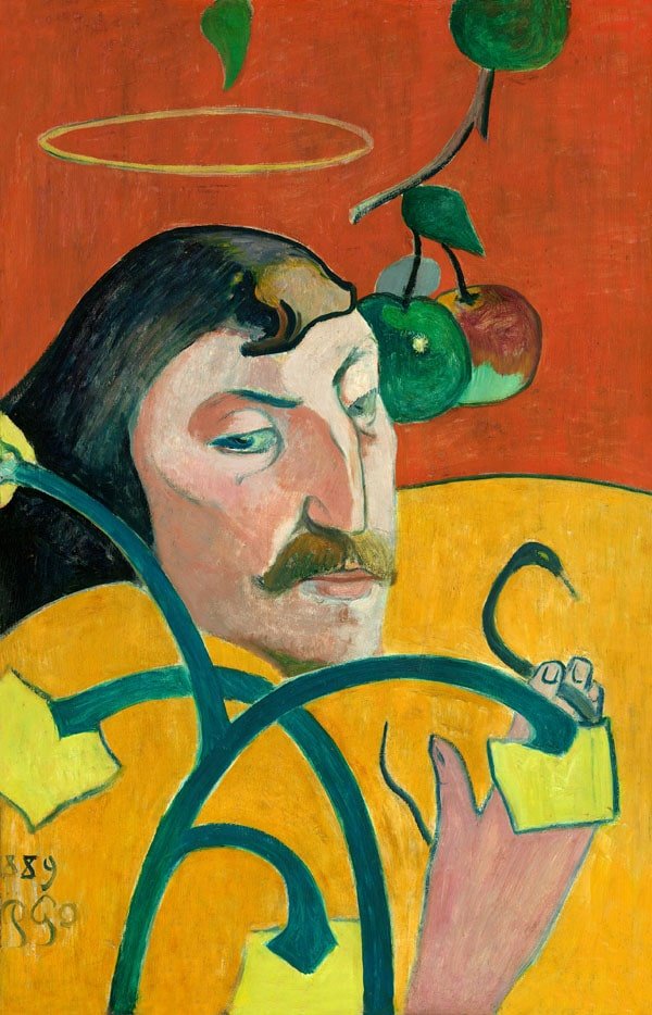Plakat, Autoportret 1889, Paul Gauguin, 61x91,5 cm