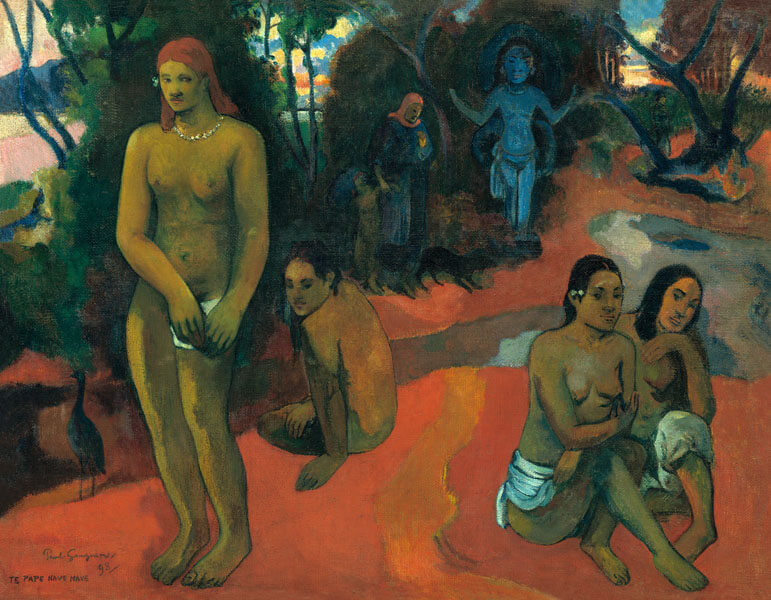 Plakat, Te Pape Nave Nave , Paul Gauguin, 100x70 cm