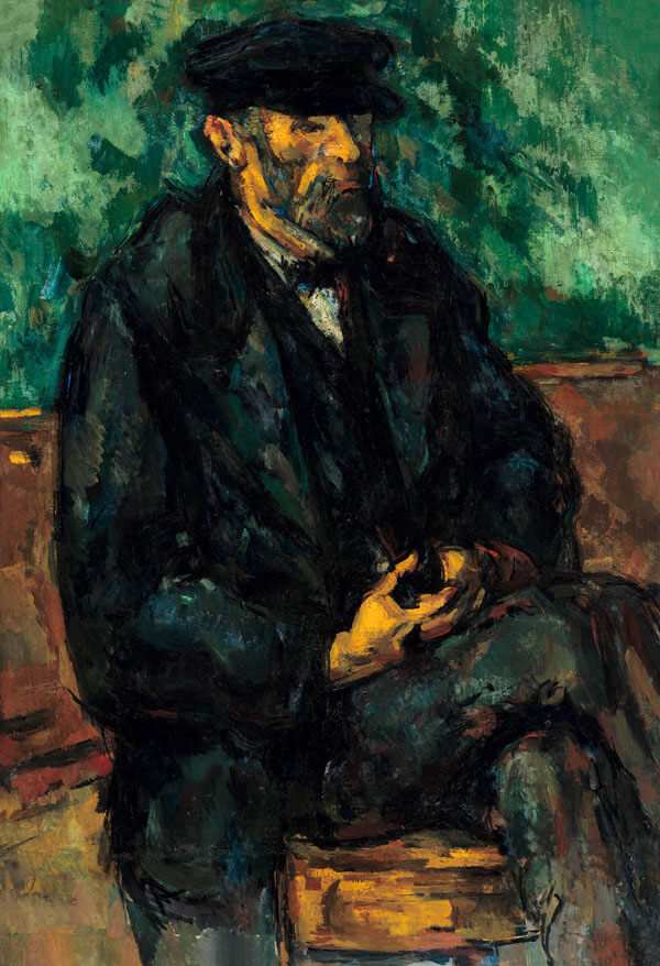 Plakat, The Gardener Vallier, Paul Cézanne, 70x100 cm