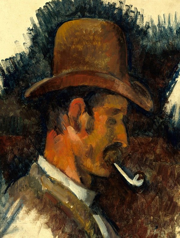 Plakat, Man with Pipe, Paul Cézanne, 50x70 cm