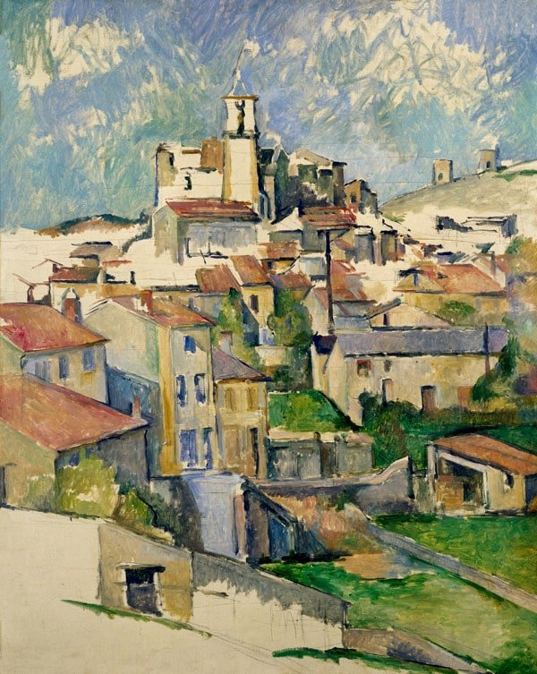 Plakat, Gardanne, Paul Cézanne, 21x29,7 cm