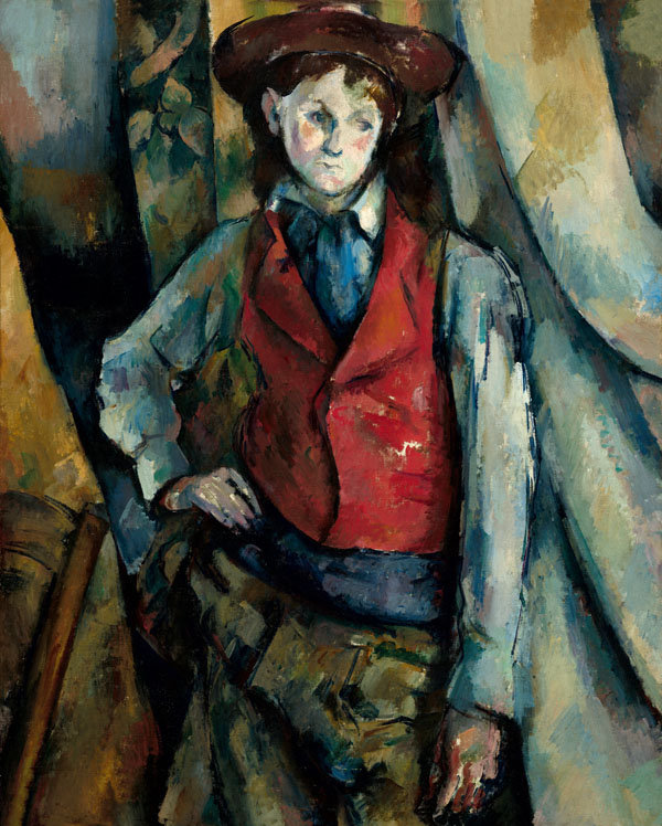 Galeria Plakatu, Plakat, Boy In A Red Waistcoat, Paul Cézanne, 70x100 cm