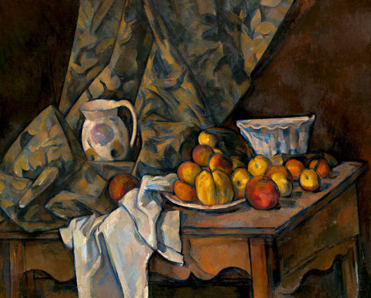 Galeria Plakatu, Plakat, Still Life With Apples And Peaches, Paul Cézanne, 40X30 Cm