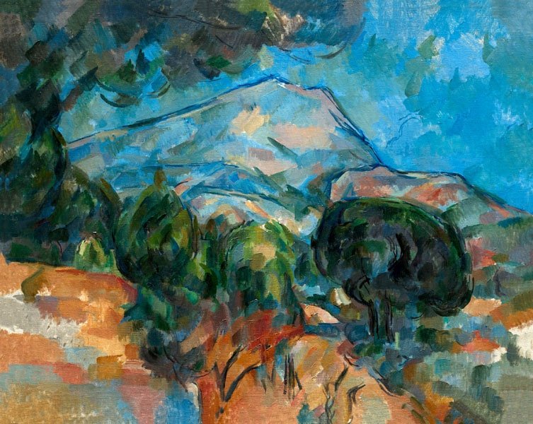 Galeria Plakatu, Plakat, Mount Sainte-Victoire1904, Paul Cézanne, 40X30 Cm