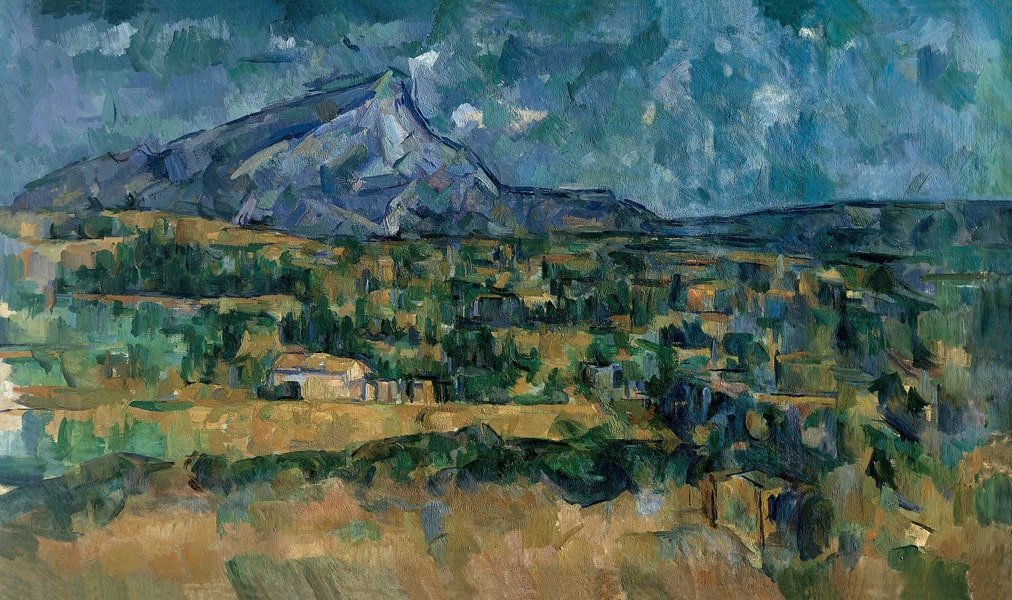 Galeria Plakatu, Plakat, Mont Sainte-Victoire, Paul Cézanne, 50X40 Cm