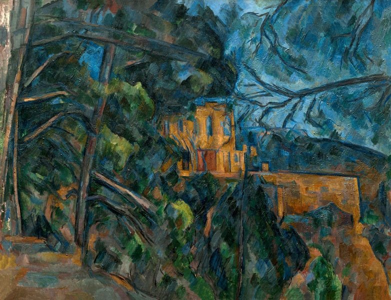 Galeria Plakatu, Plakat, Château Noir, Paul Cézanne, 70x50 cm