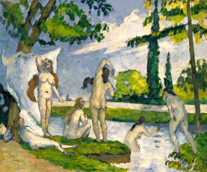 Galeria Plakatu, Plakat, Bathers, Paul Cézanne, 70x50 cm
