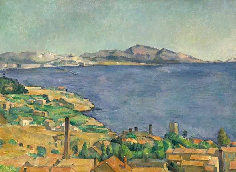 Galeria Plakatu, Plakat, The Gulf Of Marseilles Seen From L&Rsquo;Estaque, Paul Cézanne, 40x30 cm
