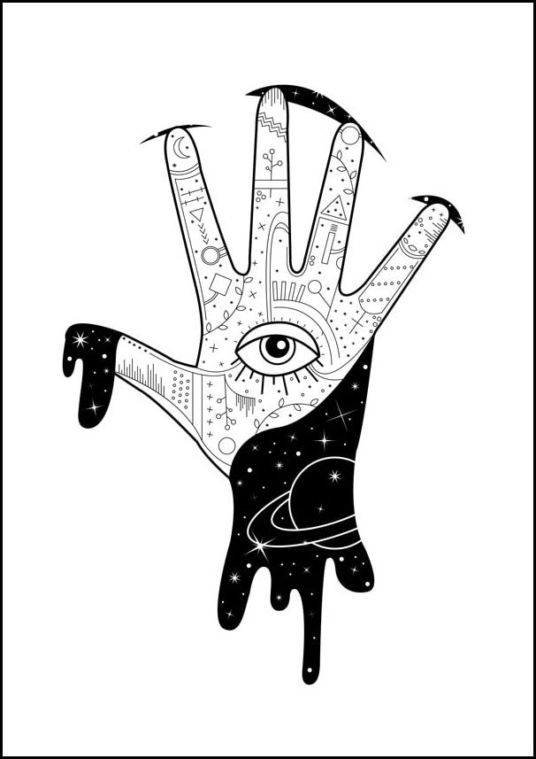 Galeria Plakatu, Plakat, Magic Hand, 50x70 cm