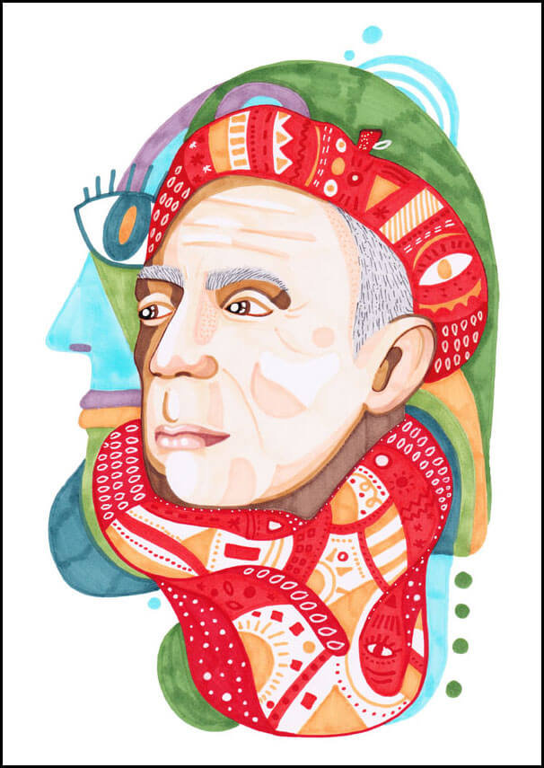 Galeria Plakatu, Plakat, Picasso, 70x100 cm