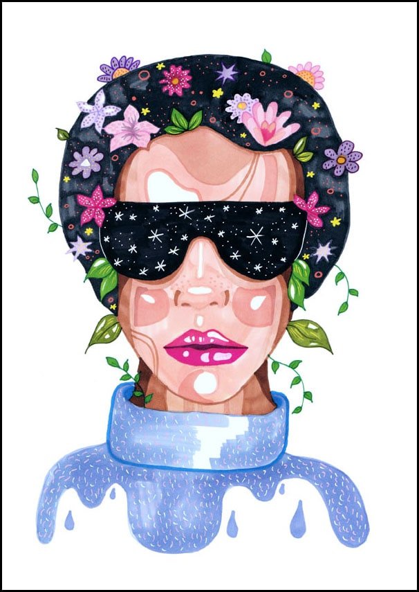 Galeria Plakatu, Plakat, Flower Power, 20x30 cm