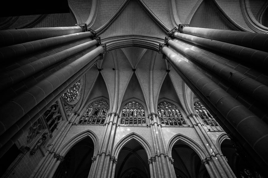 Galeria Plakatu, Plakat, Sklepienie, Katedra W Hiszpanii, premium, 50x40 cm