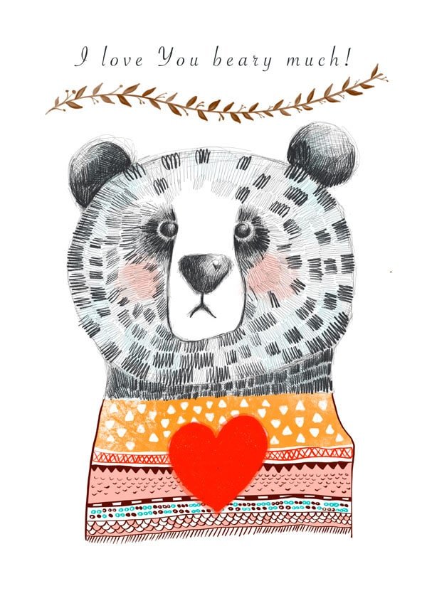 Galeria Plakatu, Plakat, I Love You, 50x70 cm