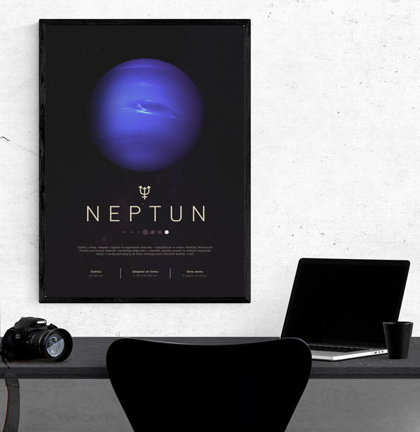 Galeria Plakatu, Plakat, Neptun, 61x91,5 cm