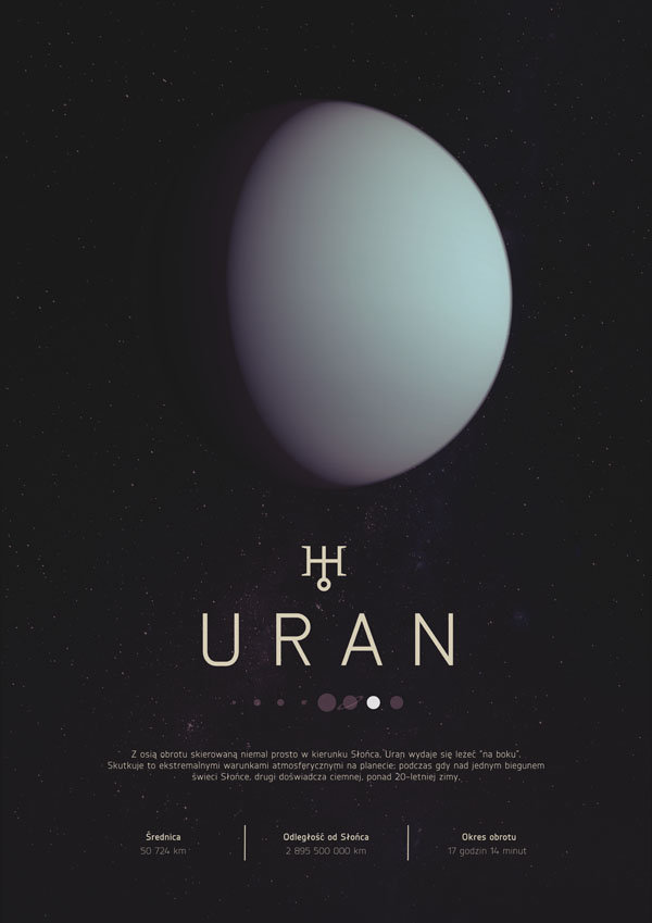 Galeria Plakatu, Plakat, Uran, 60x80 cm