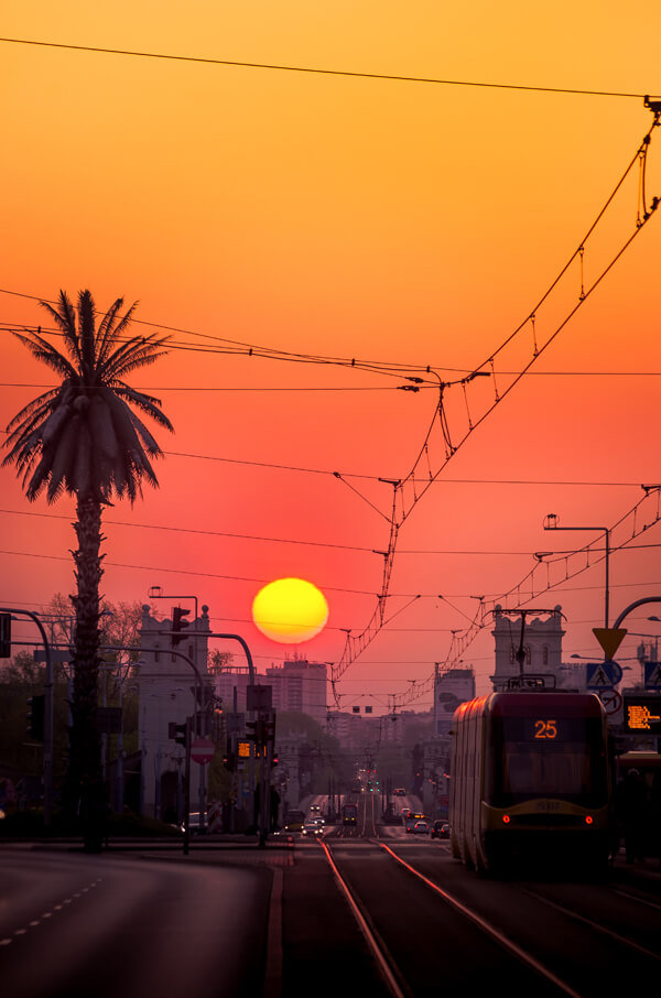 Galeria Plakatu, Plakat, Warszawski Wschód Słońca, premium, 60x80 cm