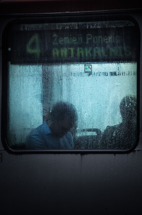 Galeria Plakatu, Plakat, Wilno - Zamyślony, premium, 30x40 cm