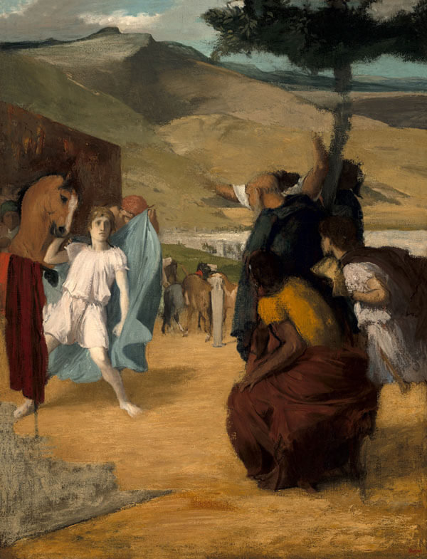 Galeria Plakatu, Plakat, Alexander And Bucephalus, Edgar Degas, 30x40 cm