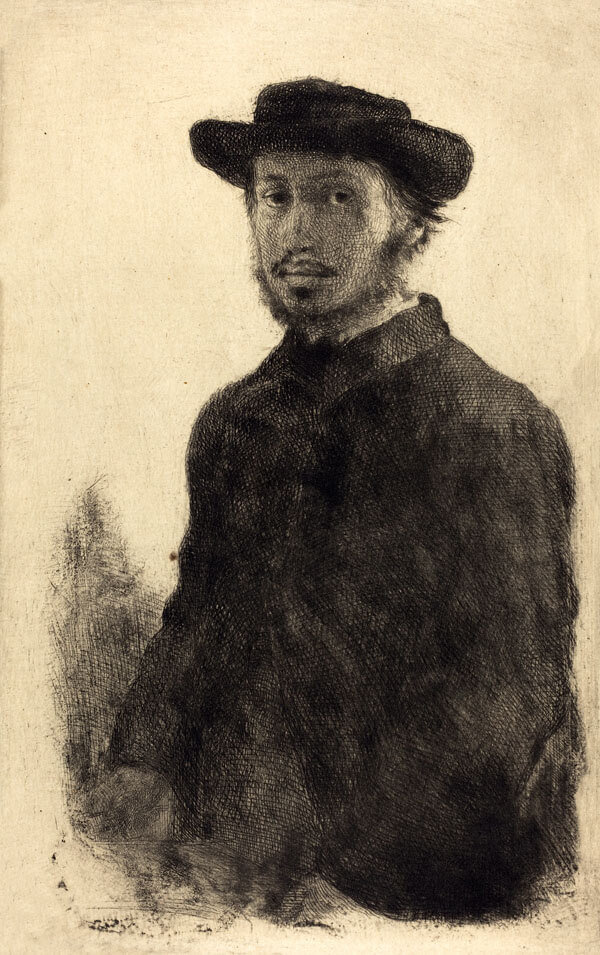 Galeria Plakatu, Plakat, Autoportret1857, Edgar Degas, 30x40 cm