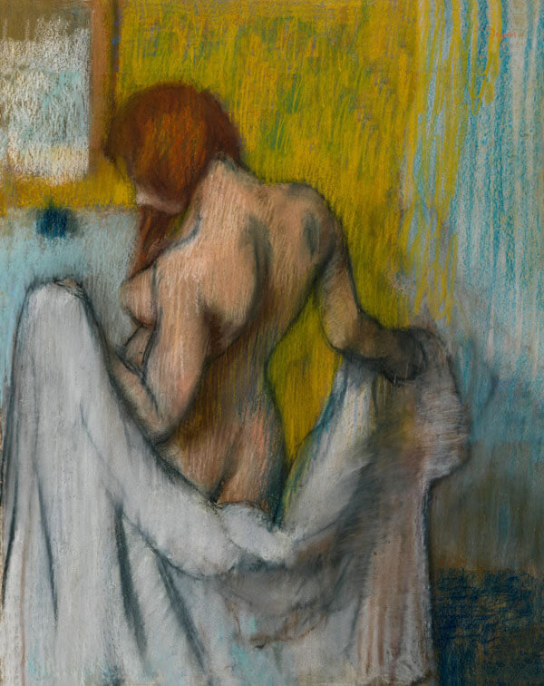Galeria Plakatu, Plakat, Woman With A Towel, Edgar Degas, 61x91,5 cm