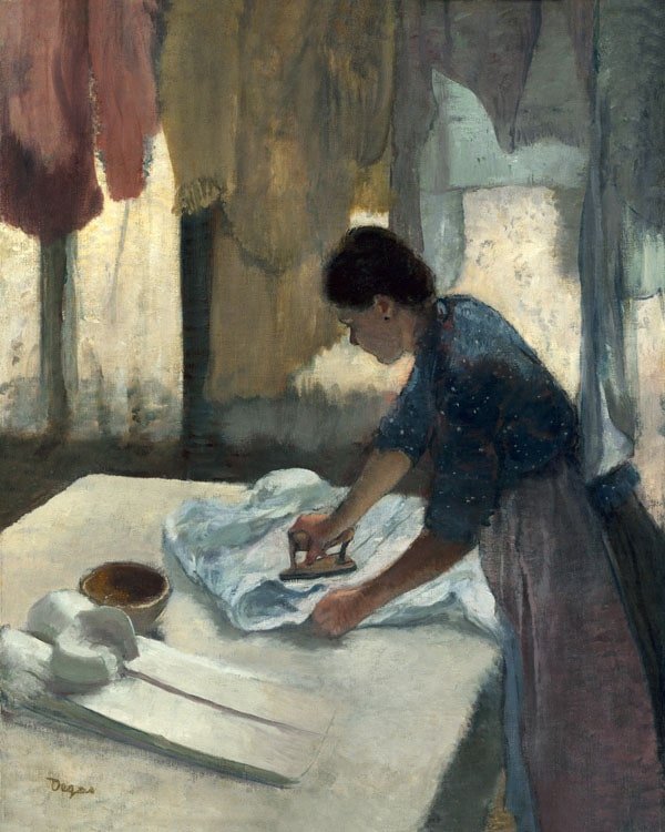 Galeria Plakatu, Plakat, Woman Ironing Begun, Edgar Degas, 50x70 cm