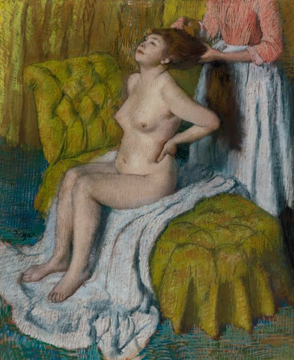 Galeria Plakatu, Plakat, Woman Having Her Hair Combed , Edgar Degas, 50x70 cm
