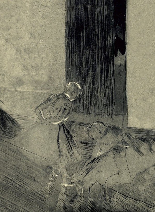 Galeria Plakatu, Plakat, Two Dancers In A Rehearsal Room2, Edgar Degas, 30x40 cm