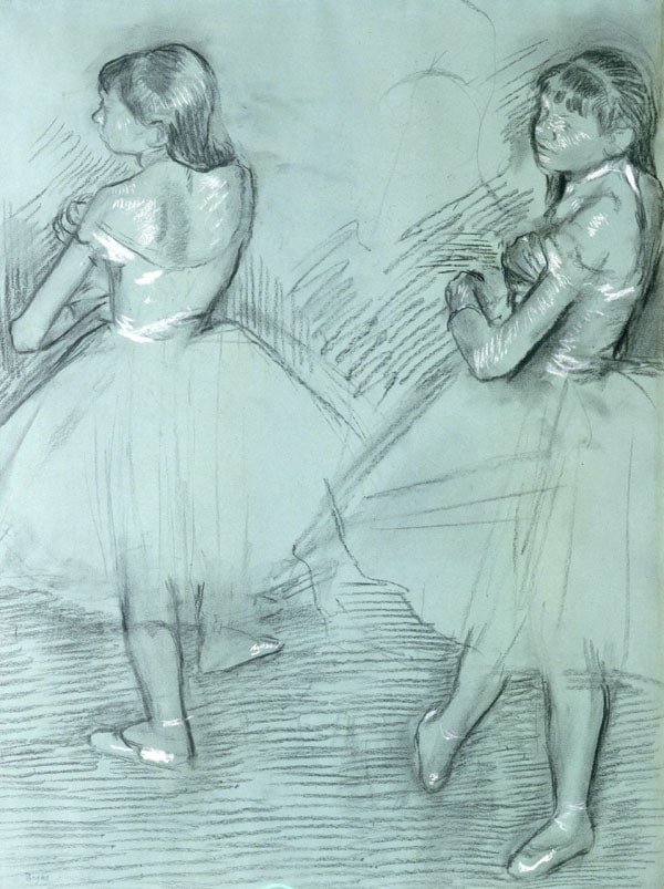 Galeria Plakatu, Plakat, Two Dancers1879, Edgar Degas, 61x91,5 cm