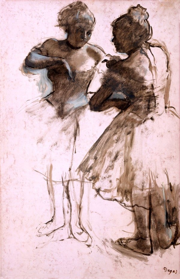 Galeria Plakatu, Plakat, Two Dancers, Edgar Degas, 40x50 cm
