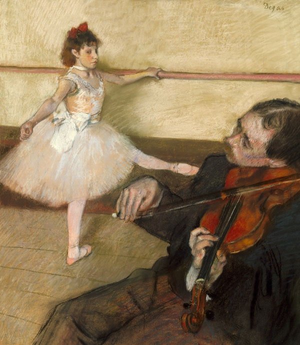 Galeria Plakatu, Plakat, The Dance Lesson, Edgar Degas, 70x100 cm