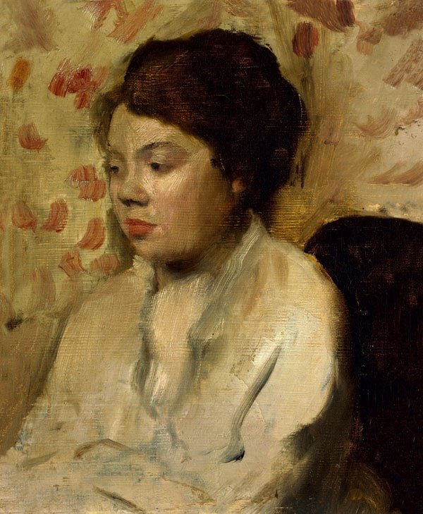 Galeria Plakatu, Plakat, Portrait Of A Young Woman, Edgar Degas, 30x40 cm