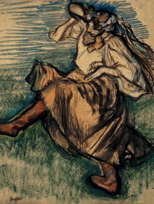Galeria Plakatu, Plakat, Russian Dancer, Edgar Degas, 50x70 cm
