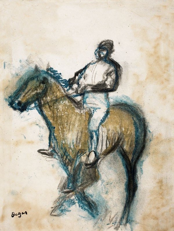 Galeria Plakatu, Plakat, Jockey, Edgar Degas, 70x100 cm